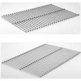 Pratikoutdoor Paslanmaz Çelik Krom Mangal Üstü Taşınır Tel Izgara-Mangal Teli 25 x 36 cm