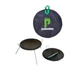 Pratikoutdoor Tak Çıkar Ayaklı Sac Tava - Ateş Çanağı ve Taşıma Çantası