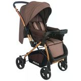 Prava Comfort Plus Çift Yönlü Bebek Arabası /Gold-Kahve