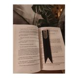 PRAVA LEATHER İsme Özel Kişileştirilebilir Hakiki Deri Kitap Ayracı Kitap Ruha İlaçtır Unisex Gerçek Deri