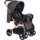 Prava P06 Comfort Çift Yönlü Bebek Arabası Gold-Füme - --