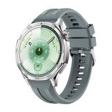 PRD Aksesuar Silikon Watch Akıllı Saat Kordonu – Terletmeyen Tasarım | Kolay Tak-Çıkar Mandallı | 22 mm Uyumlu Spor Saat Kayışı (Koyu Gri, Huawei Honor Magic 2)