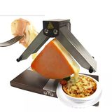 Precıstech 900W Peynir Izgarası, Çift Isıtma Bölgeli Raclette Peynir Eritici, Elektrikli Peynir Isıtıcısı, Ev Veya Restoran İçin Kompakt Raclette