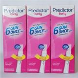 Predictor Early Erken Gebelik Testi - Yüksek Hassasiyet, 6 Gün Önce Sonuç, 3 Adet, Profesyonel Kalite ve Medikal Standartlara Uygun