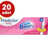 Predictor Early Gebelik Testi 20'li