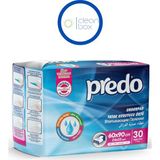 Predo Baby Predo Yatak Koruyucu Örtü Ultra Emici Pamuksu Yüzeyle 60x90 cm 30 Adet Unisex Kullanıma Uygun