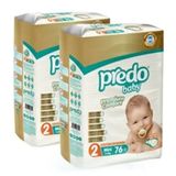 Predo Baby Premium Comfort No:2 Mini 152 Adet Bebek Bezi
