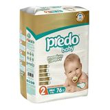 Predo Baby Premium Comfort No:2 Mini 76 Adet Bebek Bezi