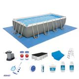 Prefabrik Havuz Seti 549X274x122 Cm Bw487 56465