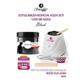 Preferans Erkeklere Özel Black Boncuk Ağda, Premium Erkek Ağda Seti 300 g. | Sir Ağda Makinası