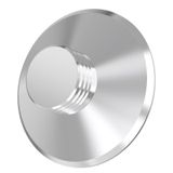Preffair Audiophile 124G/4.5oz Kayıt Ağırlık Sabitleyici Alüminyum Döner Tabla Ağırlık Disk Sabitleyici Titreşim Azaltıcı, HiFi LP Kayıt Çalar Ton Kolu için Koruyucu Yumuşak Pedli (Gümüş)