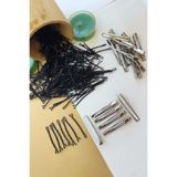 PREGIO 50 Adet Siyah Tel Toka 10 Adet Pens Toka