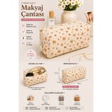 PREGIO Ayıcık Figürlü Makyaj Çantası -Büyük Boy
