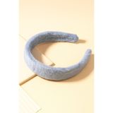 PREGIO Kadın 3 cm Peluş Yumuşak Kumaşlı Taç