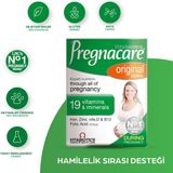 Pregnacare Original Folik Asit, D Vitamini, Demir, Magnezyum İçeren Hamilelik Dönemi Destek Vitamini 30 Tablet