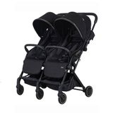 Prego 2236 London Siyah İkiz Bebek Arabası