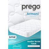 Prego 60 x 120 cm Konforlu Armoni Oyun Parkı Bebek Yatağı 8095 - Ekru