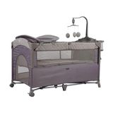 Prego 8044 Miami Plus Anne Yanı Oyun Parkı 70X120 cm Tekerlekli Pratik Kullanım Özellikleri - Bej