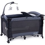 Prego Armada Anne Yanı Oyun Parkı Beşik Park Yatak 70X120 cm - 70 x 120 cm - Füme