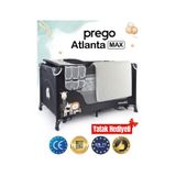 Prego Atlanta Max Alt Açma Üniteli Oyun Parkı + Yatak fume