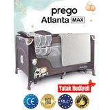 Prego Atlanta Max Oyun Parkı 70*120 Bej + Yatak Hediyeli