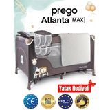 Prego Atlanta Max Oyun Parkı 70X120 Bej + Yatak Hediyeli