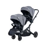 Prego Baby Prego İbiza Plus İkiz Travel Bebek Arabası PRY-2223 - Gri gri