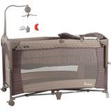 Prego Bedside Anne Yanı Oyun Parkı 70X120 cm Bej - 70 x 120 cm