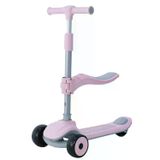 Prego Bluetooth Özellikli Işıklı Katlanabilir Nitro Scooter Pembe pembe