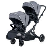 Prego Gri İbiza Plus İkiz Travel Bebek Arabası