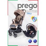 Prego Lotus Pro Kabin Boy Kahverengi Travel Sistem Bebek Arabası