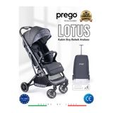 Prego Lotus Tek Elle Katlanabilir Kabin Boy Bebek Arabası + Yağmurluk