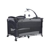 Prego Miami Premium Anne Yanı Oyun Parkı 70x120 cm 8040 gri