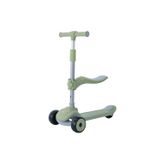 Prego Nitro Işıklı Yeşil 3 Tekerlekli Oturaklı Çocuk Scooter