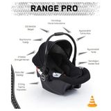 Prego Range Pro Ana Kucağı 0-13KG - Siyah