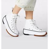 Prego Run Platform Bilekli Ayakkabı BEYAZ