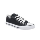 Prego Siyah&Beyaz Çocuk Kısa Converse Tarzı Spor Ayakkabı SİYAH