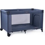 Prego Venedik Oyun Parkı Füme Renkli Beşik Park Yatak 60X120 cm Kolay Kurulum Özelliği - 60 x 120 cm