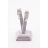Prehnite Doğal Taş Küpe