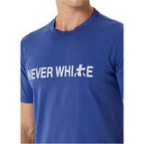 Premiata Saf Pamuk Erkek Lacivert T-Shirt Athens (Made In Italy)