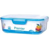 Premier 4 Tarafı Kilitli Contalı Hava Geçirmez Saklama Kabı 4,5LT-PM-208 - 1 Adet