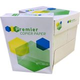 Premier 80 g/m² A4 Fotokopi Kağıdı 5'li Paket (2.500 Yaprak) Ofis ve Ev Kullanımına Uygun Beyaz