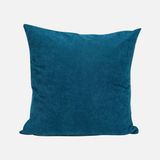 Premier Home 45x45 cm Süet Sedef Petrol Mavisi Yastık