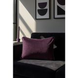Premier Home Biyeli Kadife Kırlent Kılıfı Mor 30x40