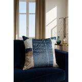 Premier Home Desenli Kadife Kırlent Kılıfı Yeşil 45x45