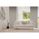 Premier Home Fon Perde 140X260 Gri - 140 x 260 cm
