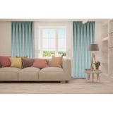 Premier Home Fon Perde 140x260 Mavi Bej Krem - Mavi