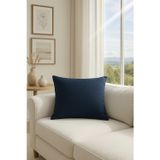Premier Home Kadife Kırlent Kılıfı Lacivert V1 40x50