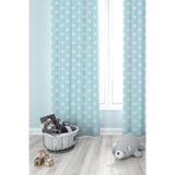 Premier Home Yıldız Desenli Fon Perde Mint 170X270 (472220268)