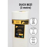 Premier Metrelik Duck Keten Kumaş Su İtici Bez 3 Metre Pfp - Ekru Ekru